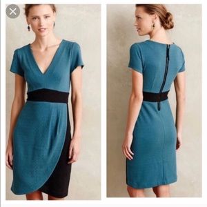 Maeve Split Shade Tulip Hem dress